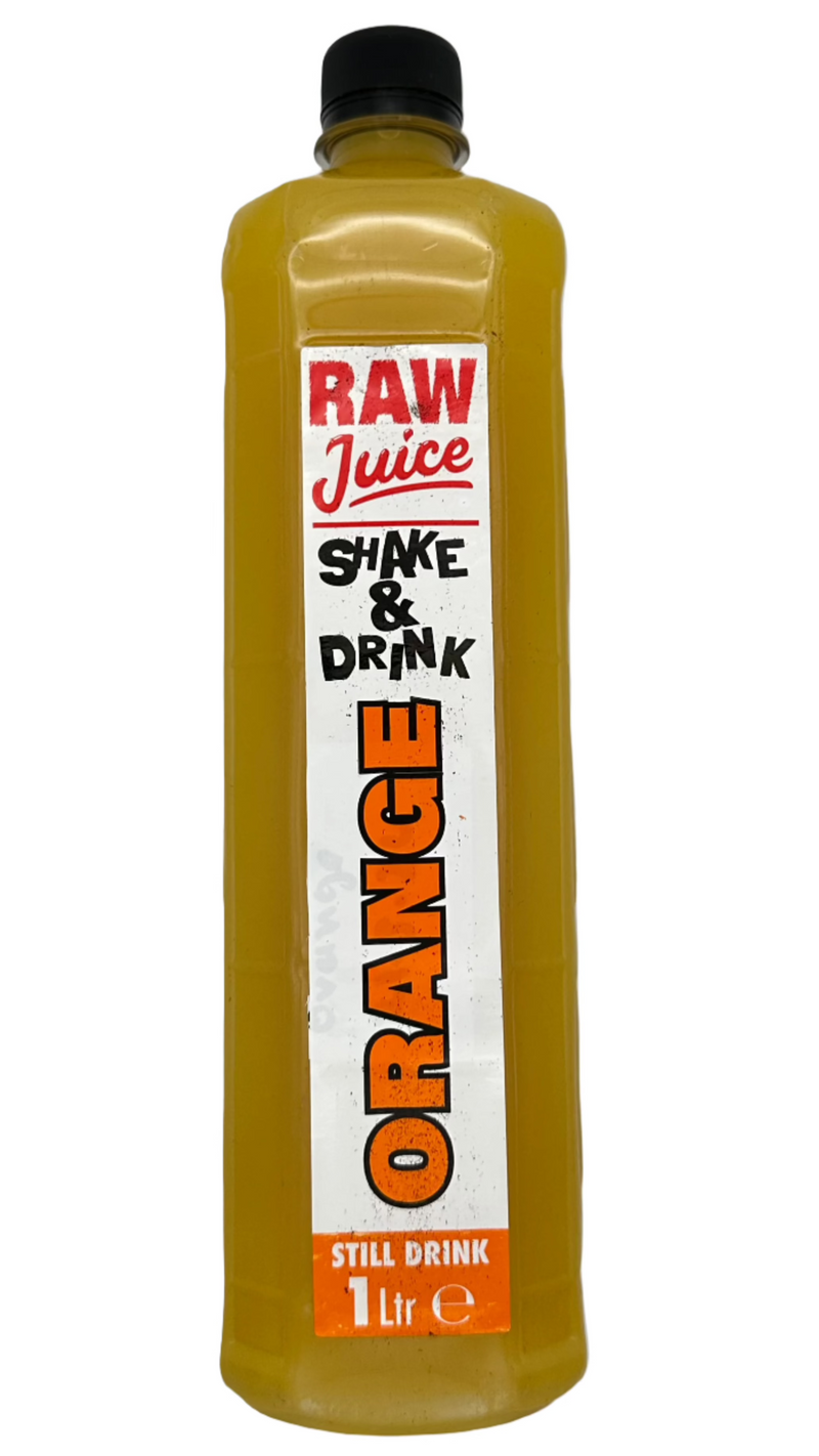 Raw Orange Fruity Juice