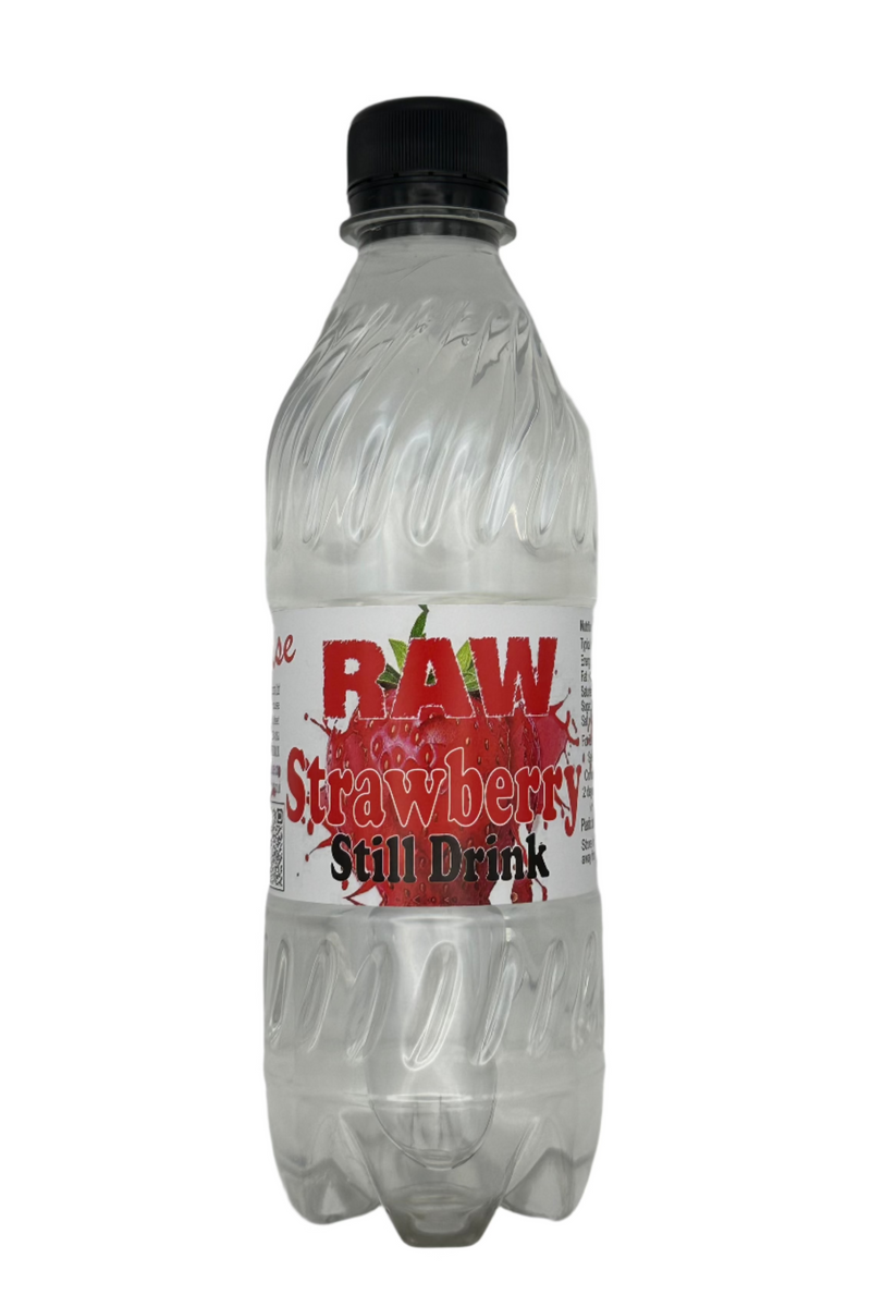 Raw Clear Strawberry Drink