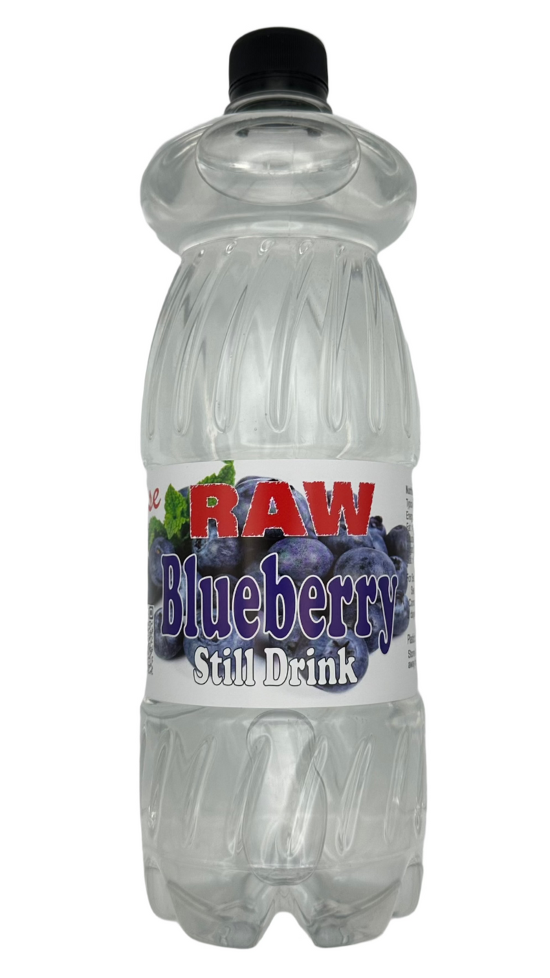 Raw Clear Blueberry Drink