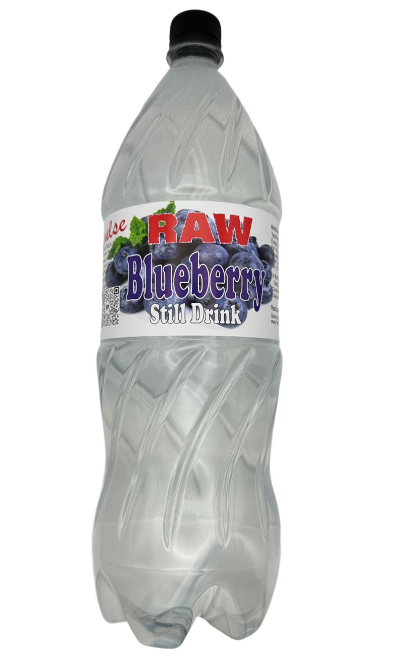 Raw Clear Blueberry Drink